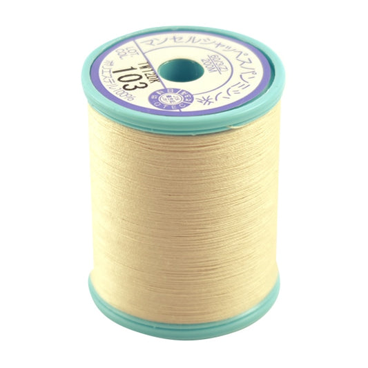 Sewing machine thread "Mancel Shappespan Ordinary Local #60 200m 103 Color" MANSELL Mansel