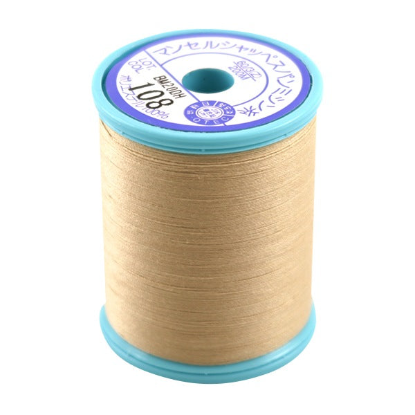 Sewing machine thread "Mancel Shappespan Ordinary Local #60 200m 108 Color" MANSELL Mansel