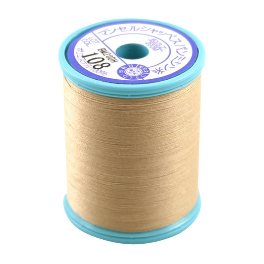 Sewing machine thread "Mancel Shappespan Ordinary Local #60 200m 108 Color" MANSELL Mansel