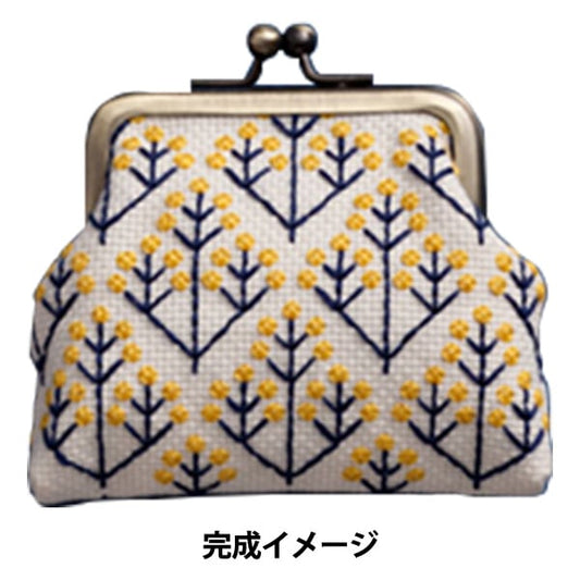 Embroidery kit "Geijin stabbing ® is the No.2308 of the yellow wooden tree" Lecien COSMO Cosmo