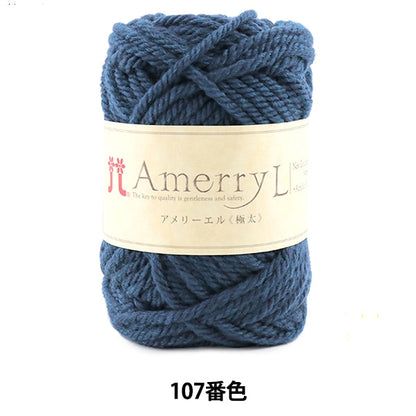 秋冬纱线 “ Amerry L（Ameryel）（极厚）107颜色” Hamanaka