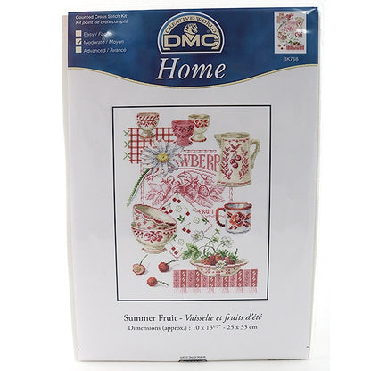 ImportEmbroidery kit "SUMMER Fruit BK768" DMC Dewem Sea