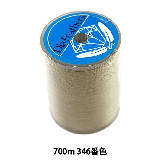Sewing machine thread "Diarfther SpanSewing machine thread Ordinary local #60 700m 346 color] Daikoku Silk