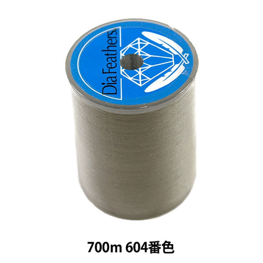 Sewing machine thread "Diarfther SpanSewing machine thread Ordinary local #60 700m 604 color] Daikoku Silk
