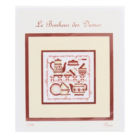 进口刺绣套件“ Le Bonheur des Dames -Paris〜2246”