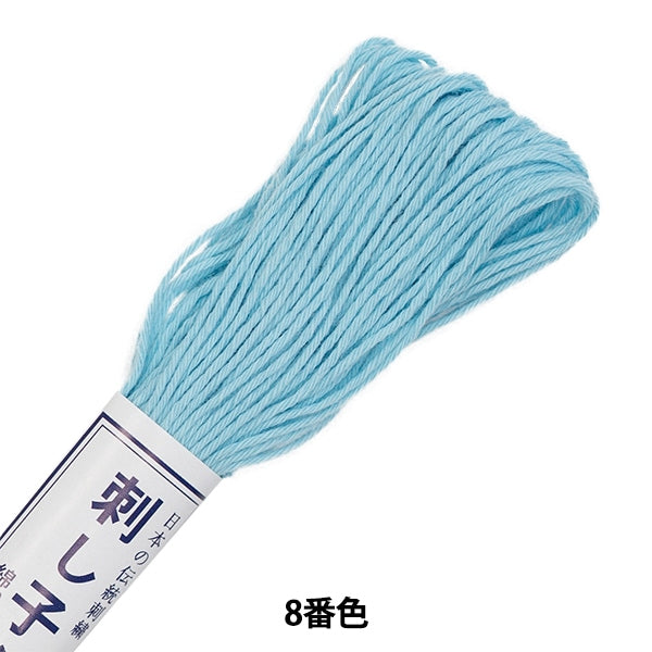 刺绣线“生成纱纱8th颜色（单颜色）” Olympus