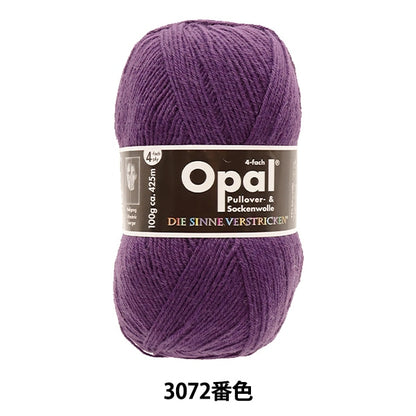 袜子纱线 纱线 “ Uni（Uni）4-佩利3072颜色”蛋白石蛋白石