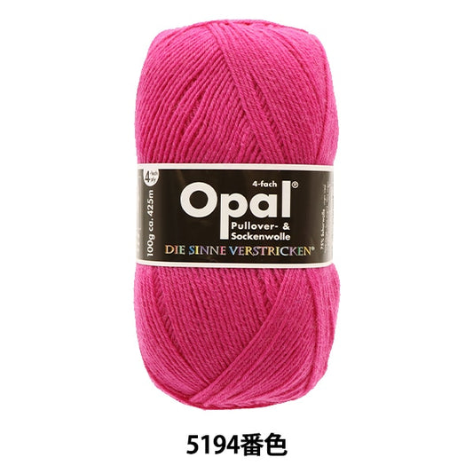 袜子纱线 纱线 “ Uni（Uni）4-镀5194颜色”蛋白石蛋白石