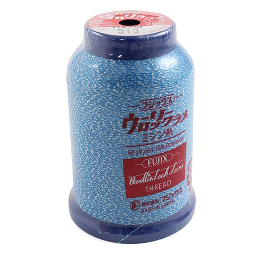 用于岩石缝纫机缝纫机线 “羊毛锁la脚高扩展1000m（25g）513颜色” fujix fujix