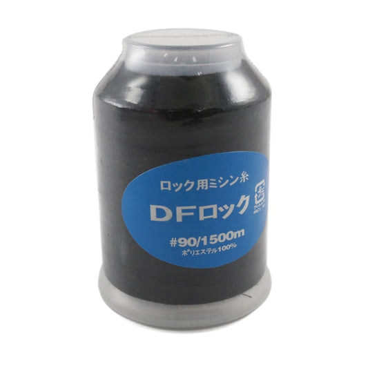 用于岩石缝纫机缝纫机线 “ Diarf Sea Span Lock 90 1500M992（黑色）禁令” Daikoku丝绸