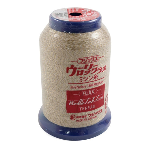 用于岩石缝纫机缝纫机线 “羊毛锁la脚高扩展1000m（25g）503颜色” fujix fujix