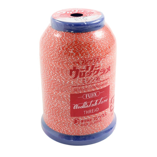 用于岩石缝纫机缝纫机线 “羊毛锁la脚高扩展1000m（25g）510颜色” fujix fujix