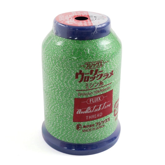 用于岩石缝纫机缝纫机线 “羊毛锁la脚高扩展1000m（25g）512颜色” fujix fujix