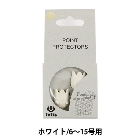 Knitting tool "Amicolle (Amikore) Knitting NeedlesCap (Large) 2 White AC-048] TULIP Tulip
