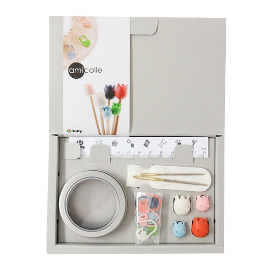 Knitting tool "Amikore Set (County Marker /)Knitting NeedlesCap) ASC-002] Tulip tulip