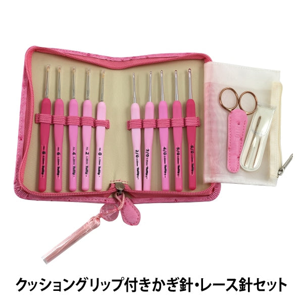 编织针 “ Etimo Rose（Etimorose）垫子握把钩针・花边针设置]郁金香郁金香
