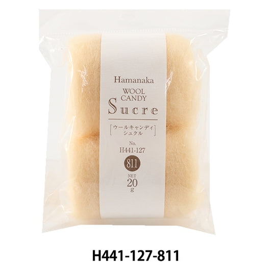 针毡 “羊毛糖果Shukuru自然混合H441-127-811” Hamanaka