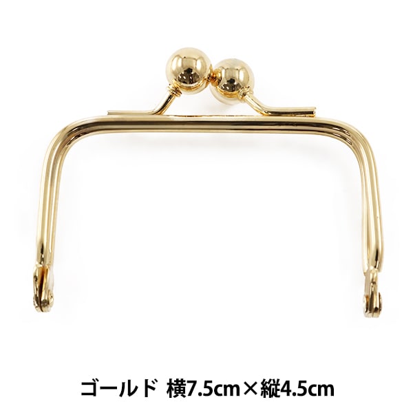 蒲口金属配件 “针织蒲口金属配件 Square Gold H207-018-1] Hamanaka