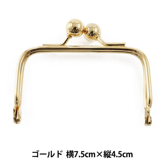 蒲口金属配件 “针织蒲口金属配件 Square Gold H207-018-1] Hamanaka