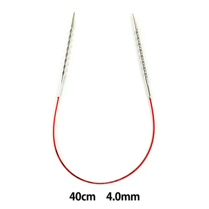 Knitting Needles "Addinovel (Adinovel) Circlar Needles 40cm needle size 4.0mm] Addi Adi