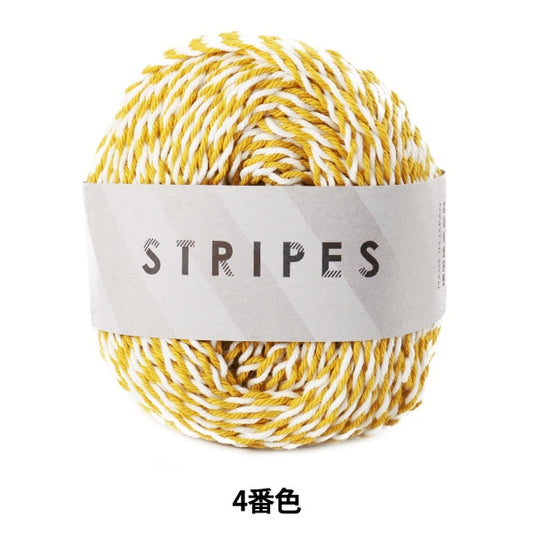 春夏纱线 “条纹（条纹）第四颜色” Daruma DARUMA 横田