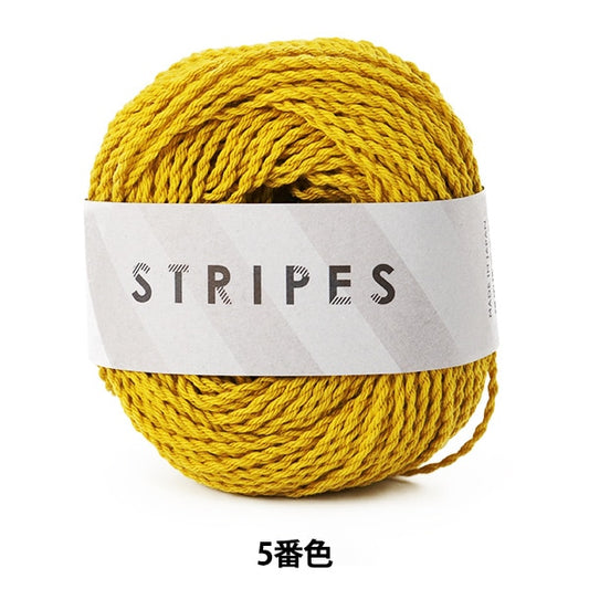 春夏纱线 “条纹（条纹）第五颜色” Daruma DARUMA 横田