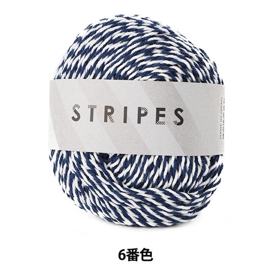 春夏纱线 “条纹（条纹）第六颜色” Daruma DARUMA 横田