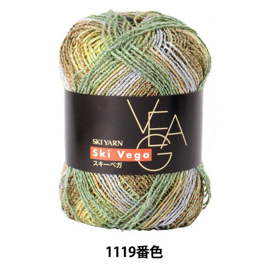 春夏纱线 “ Vega（Vega）1119颜色”滑雪滑雪纱