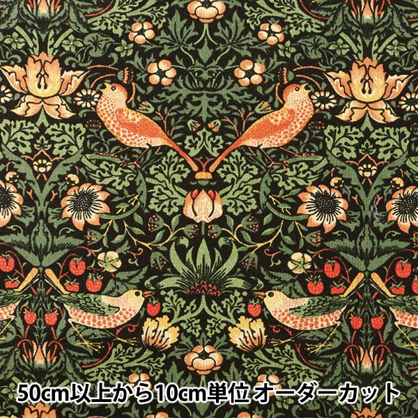 [来自数量5] 织物 “莫里斯最好的 板材织物 草莓小偷33490-17]