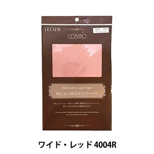 跟踪纸“复制纸W宽红色4004r” lecien Lecien Cosmo Cosmo