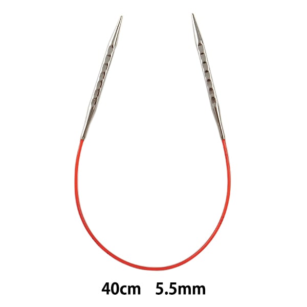 编织针 “ addinovel（adinovel） 圆针 40厘米5.5mm] addi adi