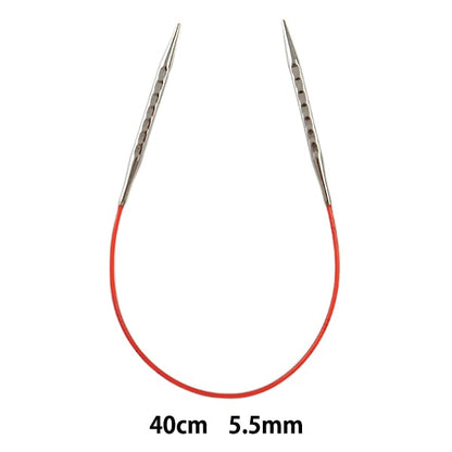 编织针 “ addinovel（adinovel） 圆针 40厘米5.5mm] addi adi
