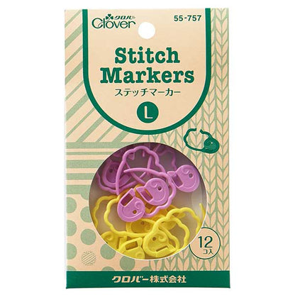 編み物用品 『ステッチマーカー L 55757』 Clover クロバー