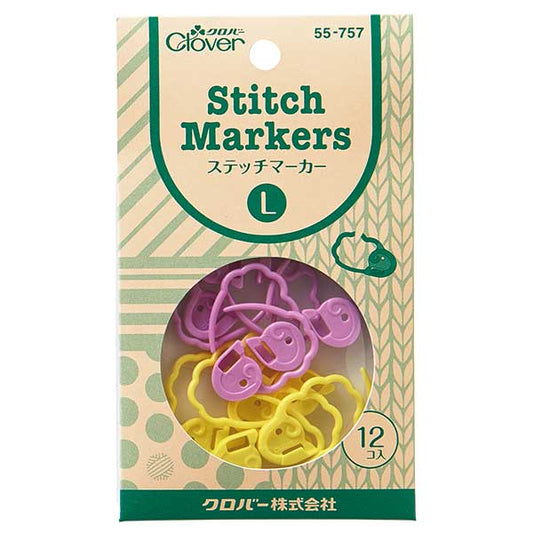 編み物用品 『ステッチマーカー L 55757』 Clover クロバー