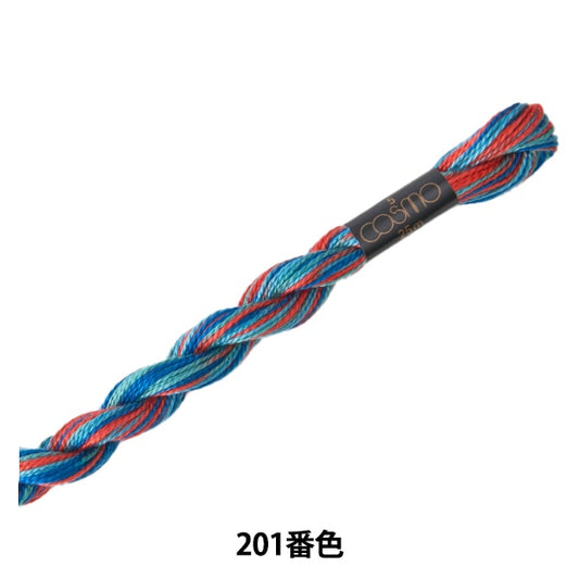 刺绣线程“ Cosmo第五刺绣线程季节201颜色” Lecien Lecien Cosmo Cosmo