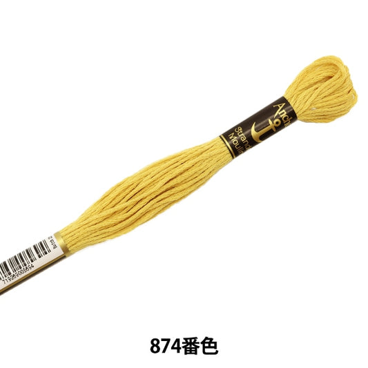绣花线“锚（锚）25th刺绣线874”
