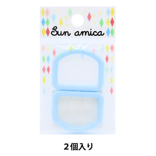 手工藝品零件“ D-Can 2.5厘米柔和藍色DKN-5”