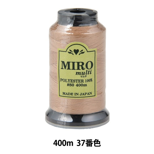 缝纫机线 “ Milo Multi Rock缝纫机线 80th 400m卷37颜色]