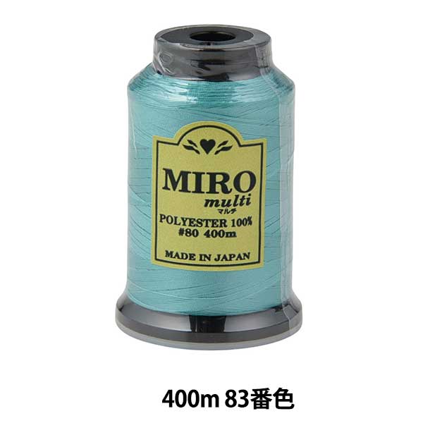 缝纫机线 “ Milo Multi Rock缝纫机线 80th 400m卷83颜色”