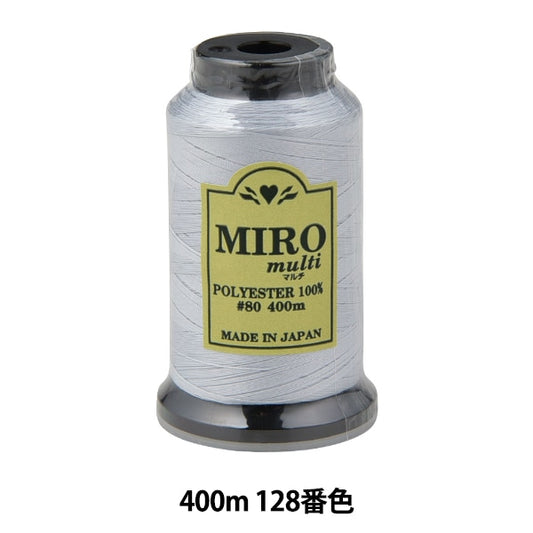 缝纫机线 “ Milo Multi Rock缝纫机线 80th 400m卷128颜色]