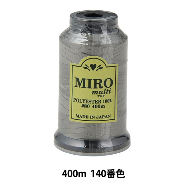 缝纫机线 “ Milo Multi Rock缝纫机线 80th 400m卷140颜色]