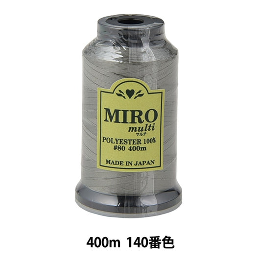 缝纫机线 “ Milo Multi Rock缝纫机线 80th 400m卷140颜色]
