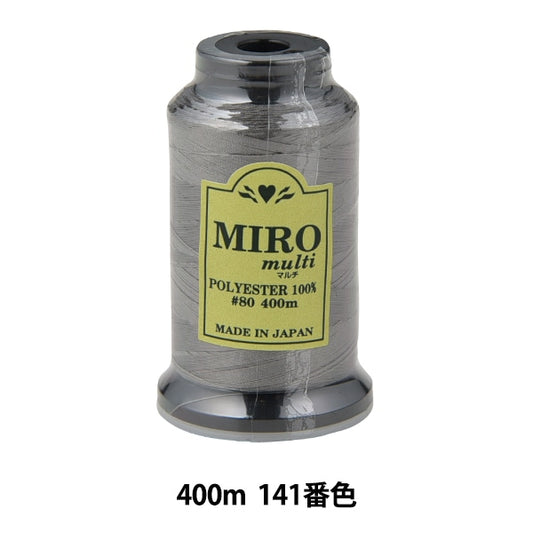 缝纫机线 “ Milo Multi Rock缝纫机线 80th 400m卷141颜色”