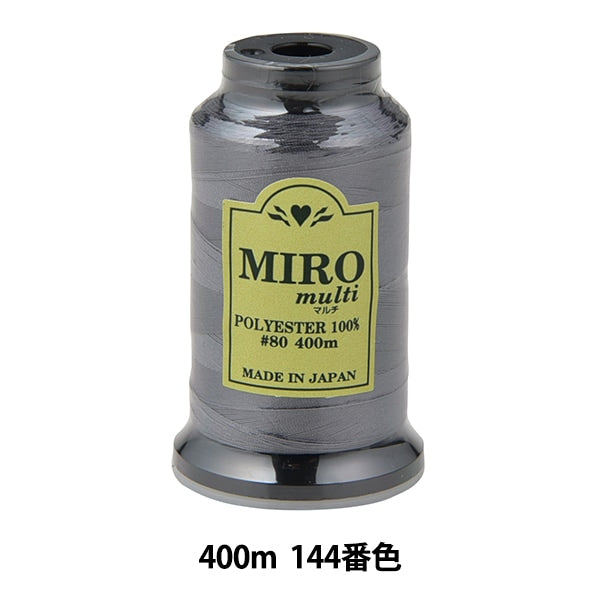 缝纫机线 “ Milo Multi Rock缝纫机线 80th 400m卷144颜色]