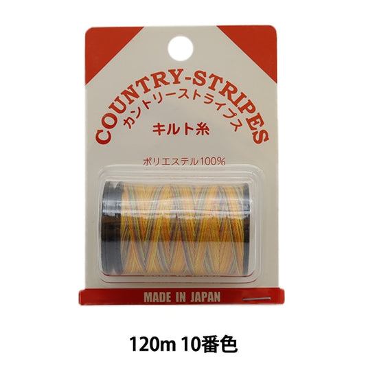 缝纫机线 “乡村条纹＃30/3 120m 10” daikoku shiryo