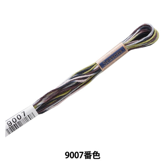刺绣线程“季节（季节）25th Thread 9007颜色” Lecien Lecien Cosmo Cosmo