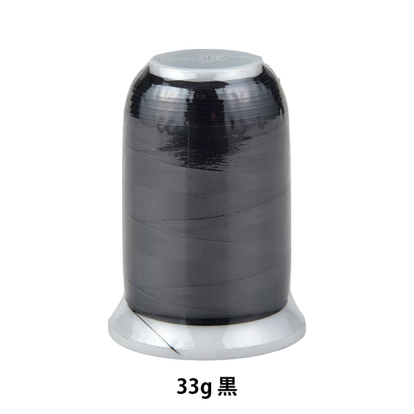 用于岩石缝纫机缝纫机线 “ Wooly Rock 33g黑色”喀纳川