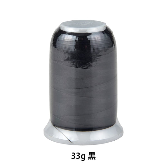 用于岩石缝纫机缝纫机线 “ Wooly Rock 33g黑色”喀纳川