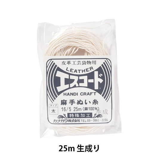 手-Seewn线程“ Escode大麻缝线线16/5 25m生成” kanagawa