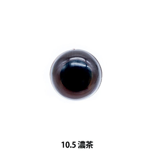 Handicraft parts "B button type tea 10.5mm 6 pieces B1-JA (A10)"